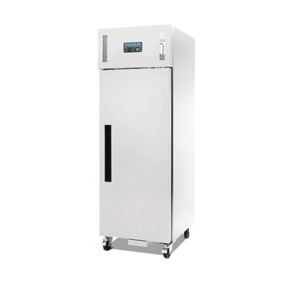 Polar G-Series Upright Fridge Single Stainless Steel Door 600Ltr DL893-A